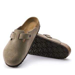 Birkenstock Boston Soft Footbed EU 37 in Taupe like new